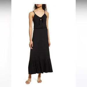 Tie Front Maxi Sundress